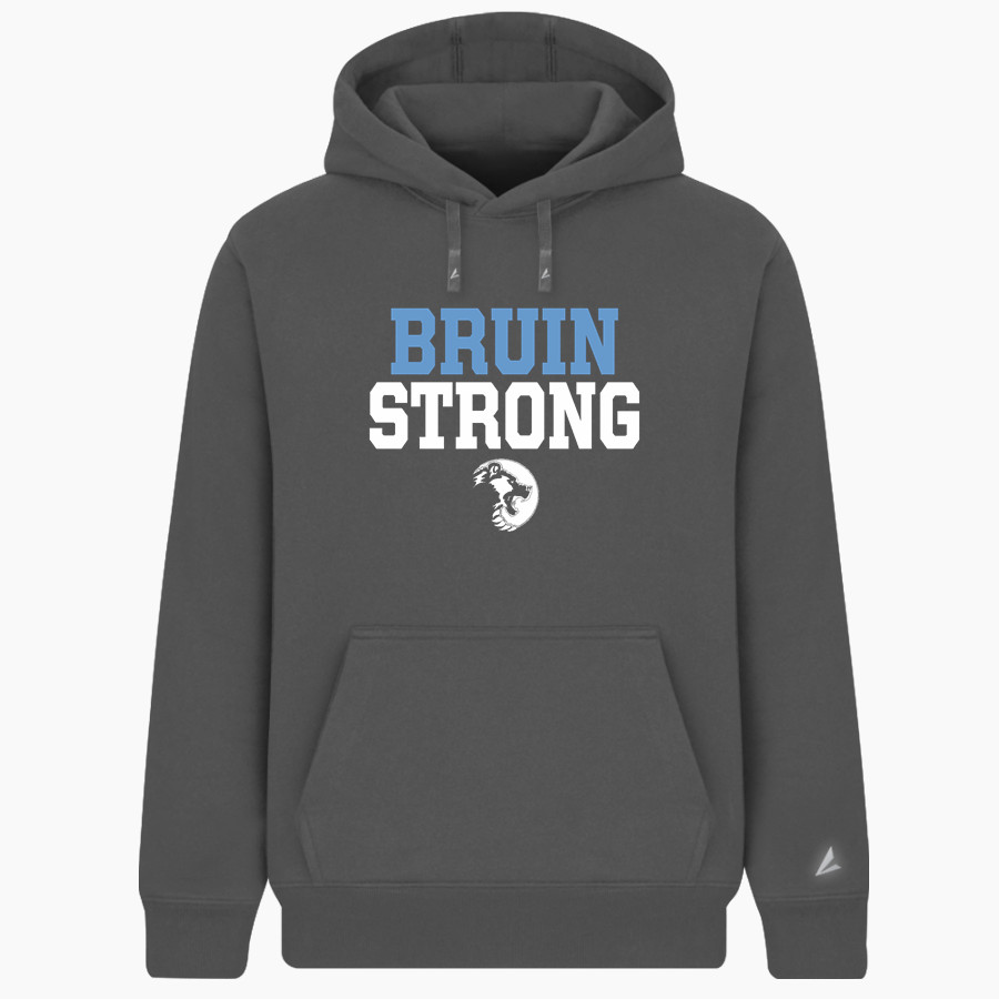 BARTLESVILLE HIGH SCHOOL BRUINS <span class="pdp-name-mascot">BARTLESVILLE BRUINS</span> BSN SPORTS Men's Cotton Rich Fleece Hoodie