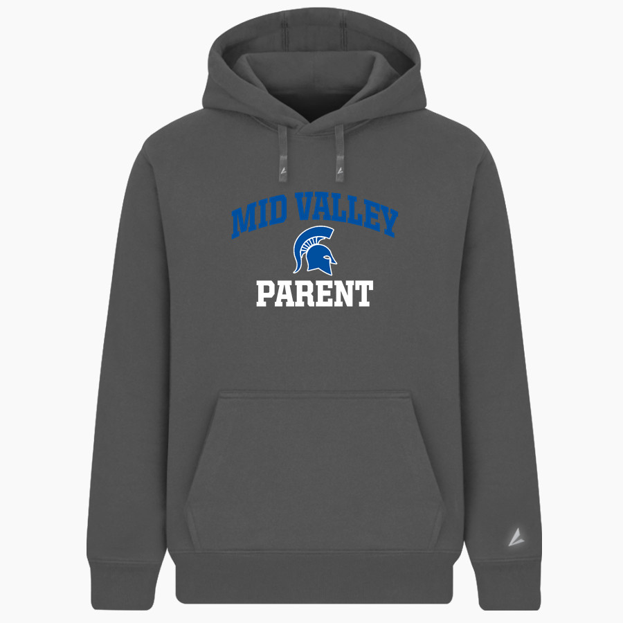 MID VALLEY HIGH SCHOOL SPARTANS <span class="pdp-name-mascot">MID VALLEY SPARTANS</span> BSN SPORTS Men's Cotton Rich Fleece Hoodie