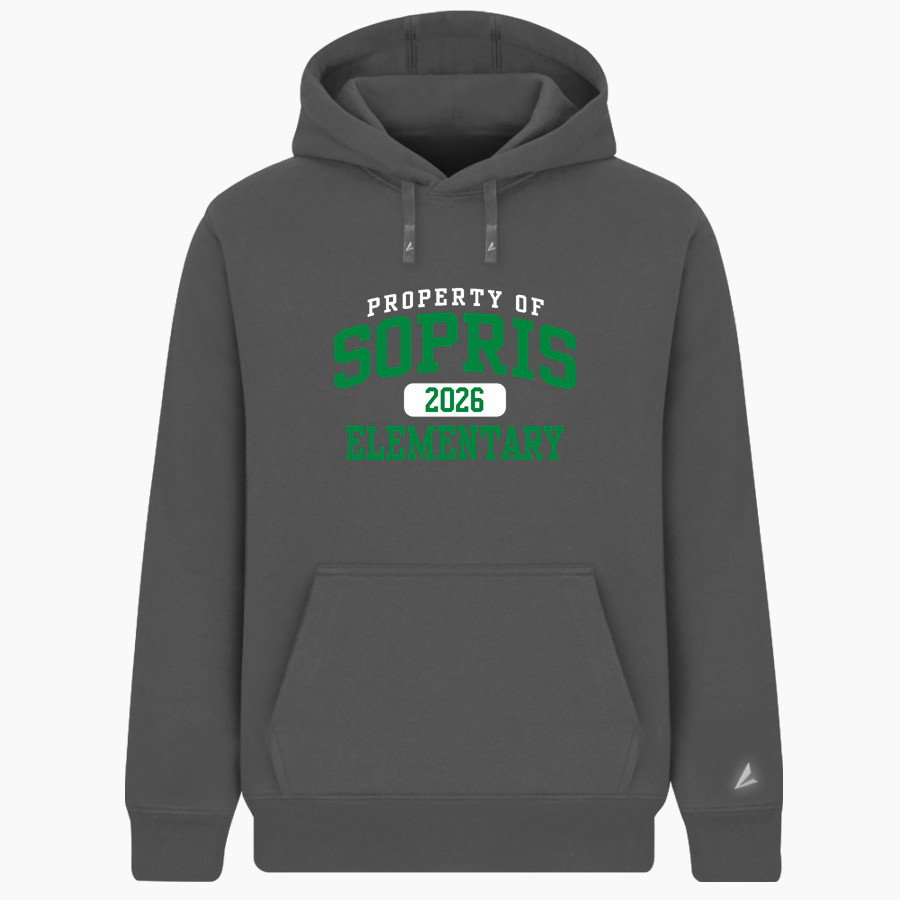 Sopris Elementary Eagles BSN SPORTS Men's Cotton Rich Fleece Hoodie