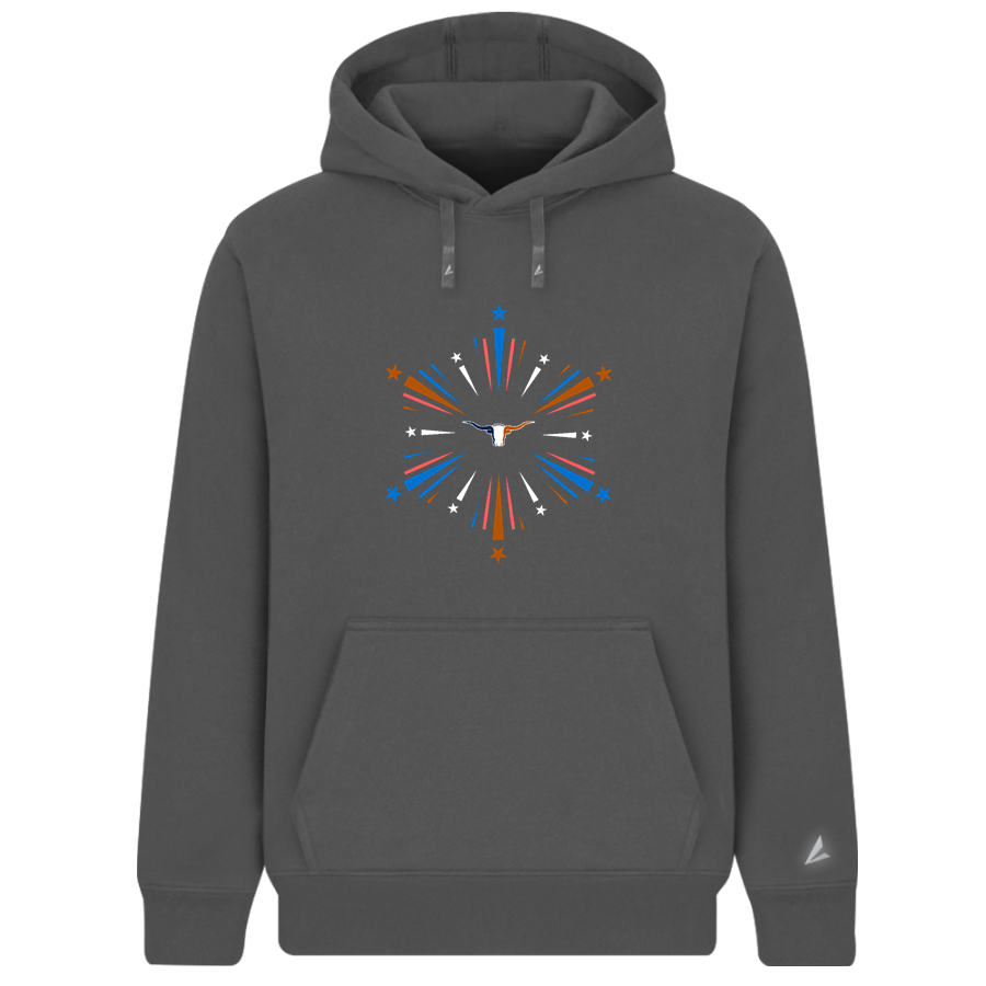 Clovis South Longhorns <span class="pdp-name-mascot">Clovis South High School Longhorns</span> BSN SPORTS Men's Cotton Rich Fleece Hoodie