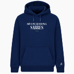 Saints Peter and Paul Sabres BSN SPORTS Men's Cotton Rich Fleece Hoodie Front Thumbnail