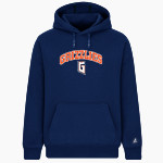 Glenn Grizzlies <span class="pdp-name-mascot">Tom Glenn Grizzlies</span> BSN SPORTS Men's Cotton Rich Fleece Hoodie Front Thumbnail