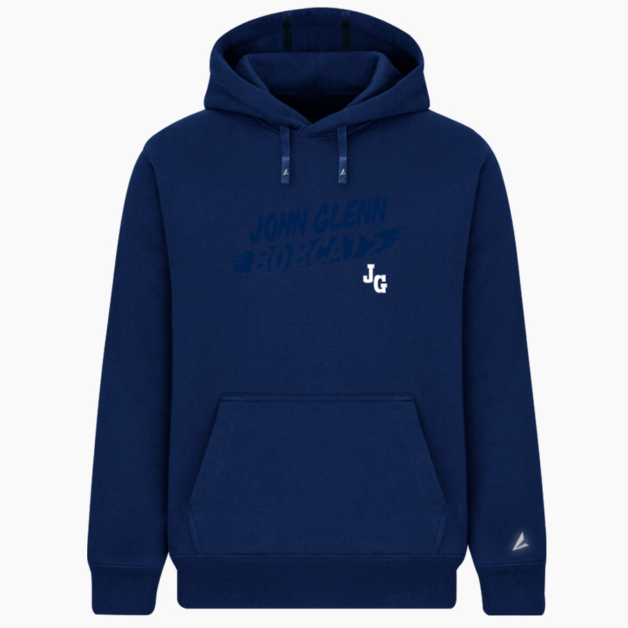 John Glenn Bobcats BSN SPORTS Men's Cotton Rich Fleece Hoodie