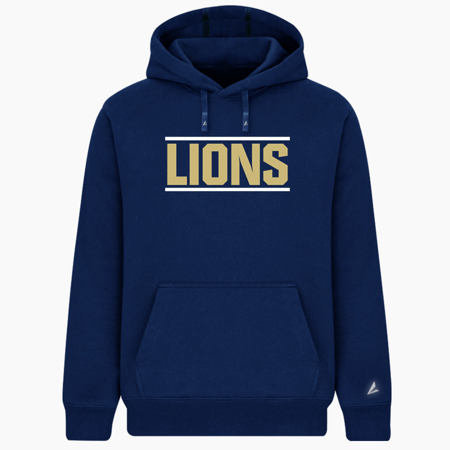 ALPHA OMEGA ACADEMY LIONS <span class="pdp-name-mascot">ALPHA OMEGA ACADEMY LIONS</span> BSN SPORTS Men's Cotton Rich Fleece Hoodie