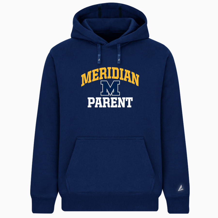Meridian Warriors BSN SPORTS Men's Cotton Rich Fleece Hoodie