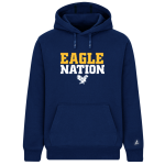 Brooklane Baptist Eagles <span class="pdp-name-mascot">Brooklane Baptist Eagles</span> BSN SPORTS Men's Cotton Rich Fleece Hoodie Front Thumbnail