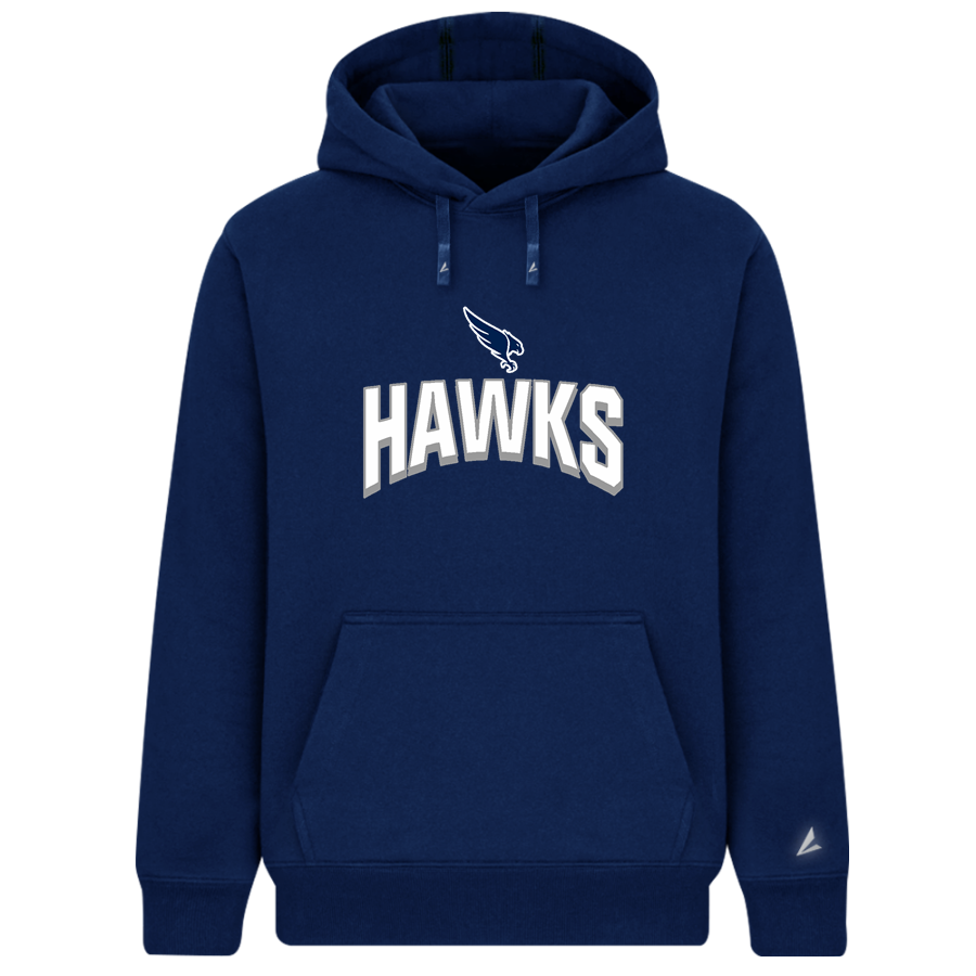 LA PINE HIGH SCHOOL HAWKS <span class="pdp-name-mascot">LA PINE HAWKS</span> BSN SPORTS Men's Cotton Rich Fleece Hoodie