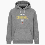 Otterbein University Cardinals BSN SPORTS Men's Cotton Rich Fleece Hoodie Front Thumbnail