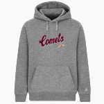 NORTHERN MICHIGAN CHRISTIAN HS COMETS BSN SPORTS Men's Cotton Rich Fleece Hoodie Front Thumbnail