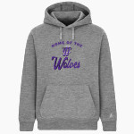 JJC Wolves BSN SPORTS Men's Cotton Rich Fleece Hoodie Front Thumbnail