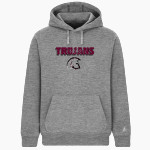 North Crawford Trojans BSN SPORTS Men's Cotton Rich Fleece Hoodie Front Thumbnail