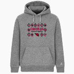 MAYVILLE HIGH SCHOOL CARDINALS BSN SPORTS Men's Cotton Rich Fleece Hoodie Front Thumbnail