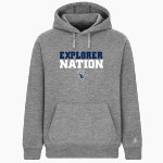 Hudson Explorers <span class="pdp-name-mascot">Hudson Explorers</span> BSN SPORTS Men's Cotton Rich Fleece Hoodie Front Thumbnail