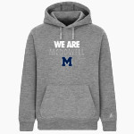 MCDOWELL HIGH SCHOOL TROJANS <span class="pdp-name-mascot">MCDOWELL TROJANS</span> BSN SPORTS Men's Cotton Rich Fleece Hoodie Front Thumbnail
