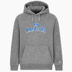 BRUNSWICK ATHLETIC FOUNDATION GO BIG BLUE <span class="pdp-name-mascot">BRUNSWICK BLUE DEVILS</span> BSN SPORTS Men's Cotton Rich Fleece Hoodie Front Thumbnail
