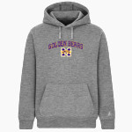 Miles Golden Bears BSN SPORTS Men's Cotton Rich Fleece Hoodie Front Thumbnail
