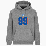 Whiteland Warriors <span class="pdp-name-mascot">Whiteland Warriors</span> BSN SPORTS Men's Cotton Rich Fleece Hoodie Front Thumbnail