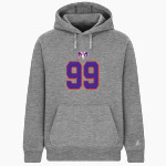 McDonough Rams <span class="pdp-name-mascot">McDonough Rams</span> BSN SPORTS Men's Cotton Rich Fleece Hoodie Front Thumbnail