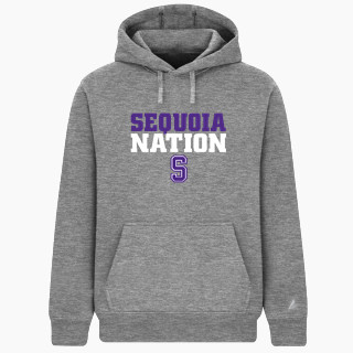 BSN SPORTS Men's Cotton Rich Fleece Hoodie