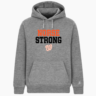 BSN SPORTS Men's Cotton Rich Fleece Hoodie