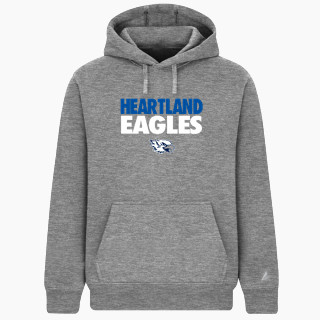 BSN SPORTS Men's Cotton Rich Fleece Hoodie