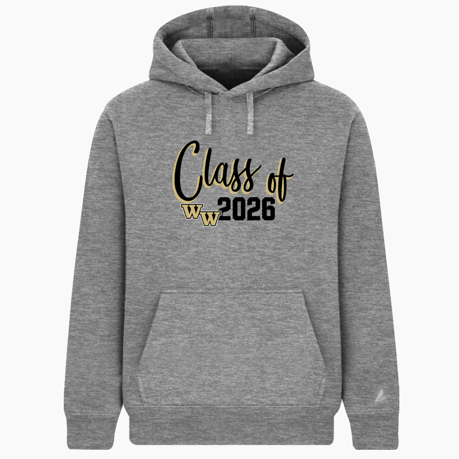 WESTERN WAYNE HIGH SCHOOL WILDCATS BSN SPORTS Men's Cotton Rich Fleece Hoodie