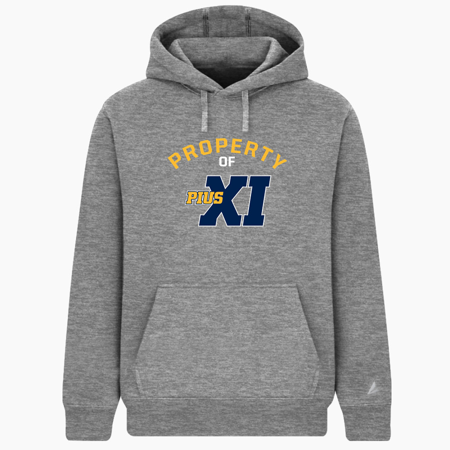 Pius XI Catholic High School Official Online Store <span class="pdp-name-mascot">Pius XI Popes</span> BSN SPORTS Men's Cotton Rich Fleece Hoodie