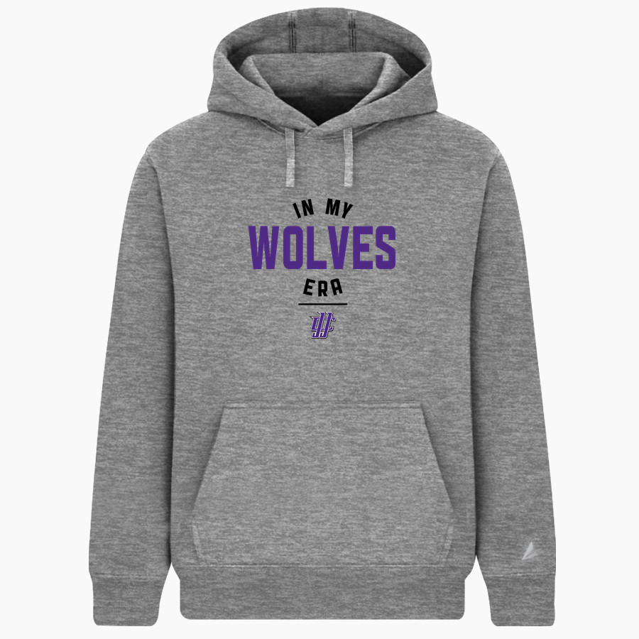 JJC Wolves <span class="pdp-name-mascot">JJC Wolves</span> BSN SPORTS Men's Cotton Rich Fleece Hoodie