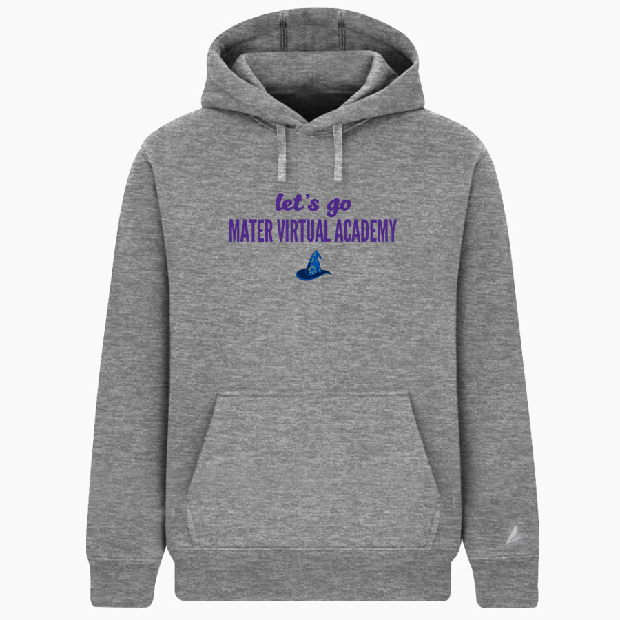 Mater Virtual Academy Wizards <span class="pdp-name-mascot">Mater Virtual Academy Wizards</span> BSN SPORTS Men's Cotton Rich Fleece Hoodie