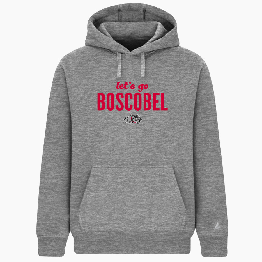 Boscobel Bulldogs BSN SPORTS Men's Cotton Rich Fleece Hoodie