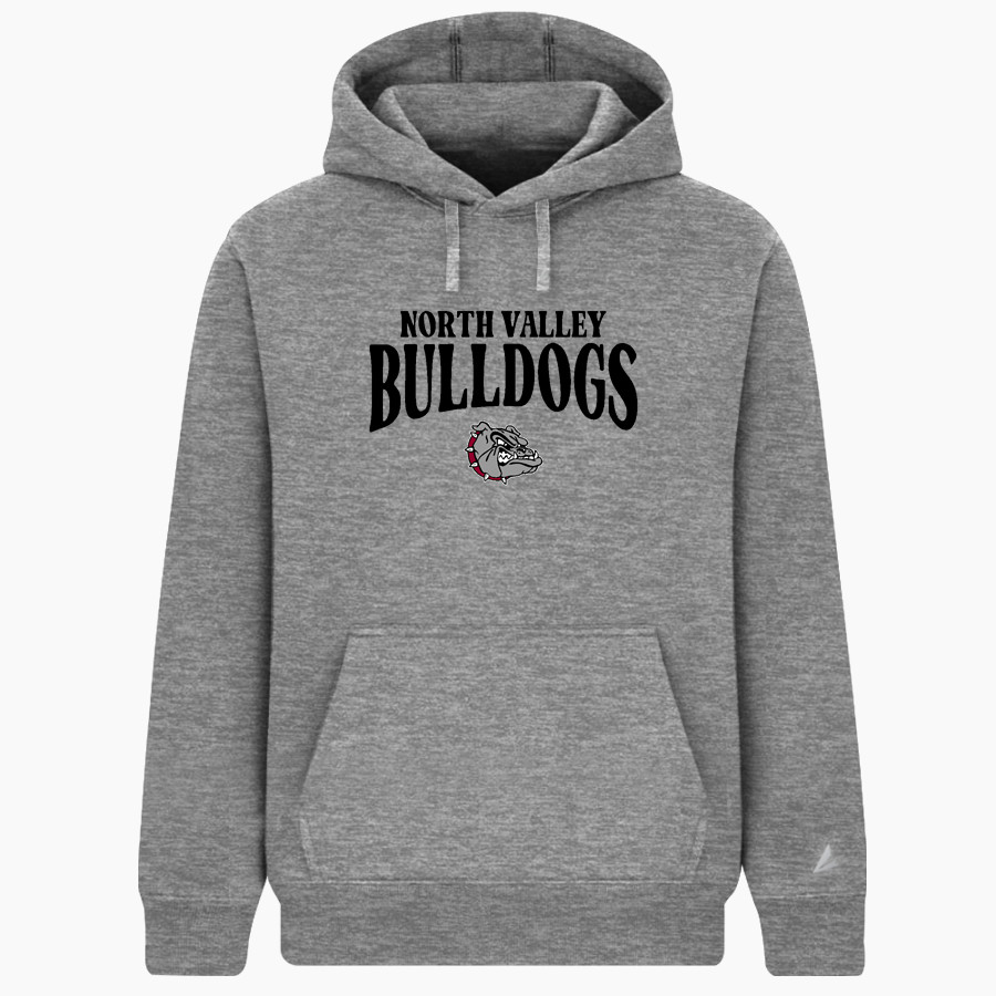 North Valley Bulldogs <span class="pdp-name-mascot">North Valley Baptist School Bulldogs</span> BSN SPORTS Men's Cotton Rich Fleece Hoodie