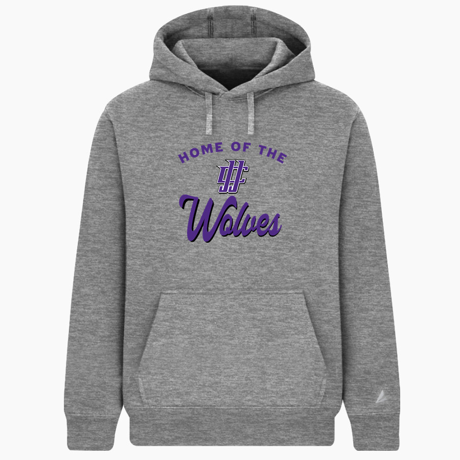 JJC Wolves BSN SPORTS Men's Cotton Rich Fleece Hoodie