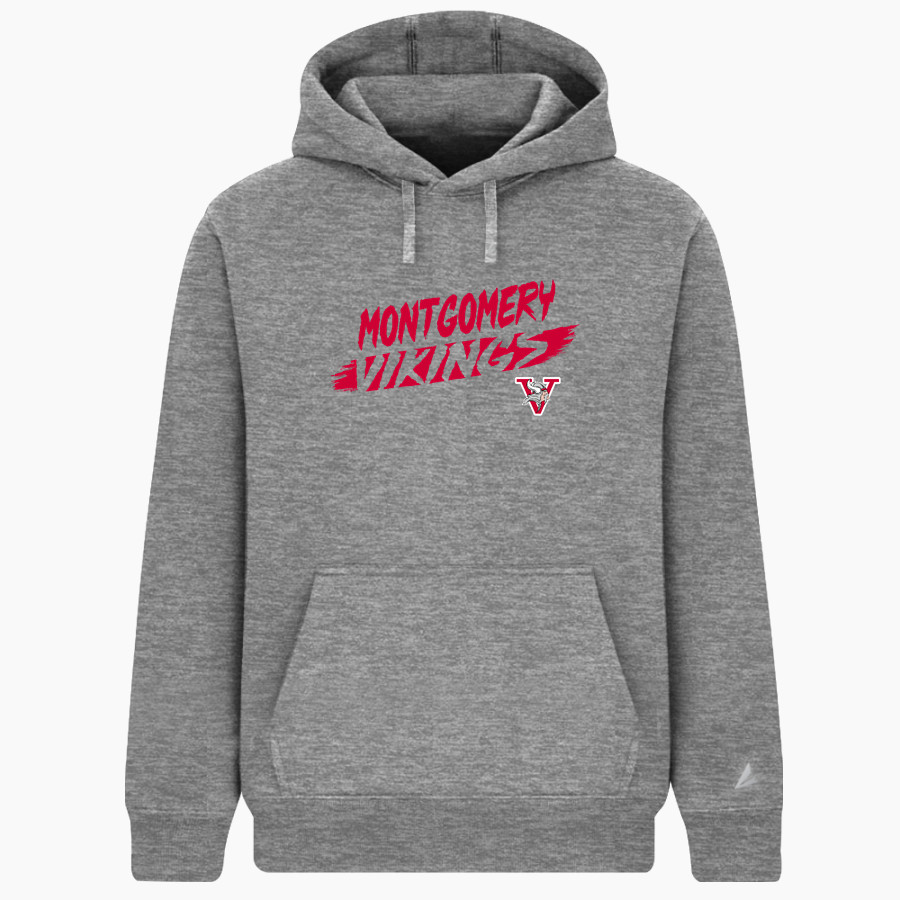 Montgomery Vikings BSN SPORTS Men's Cotton Rich Fleece Hoodie