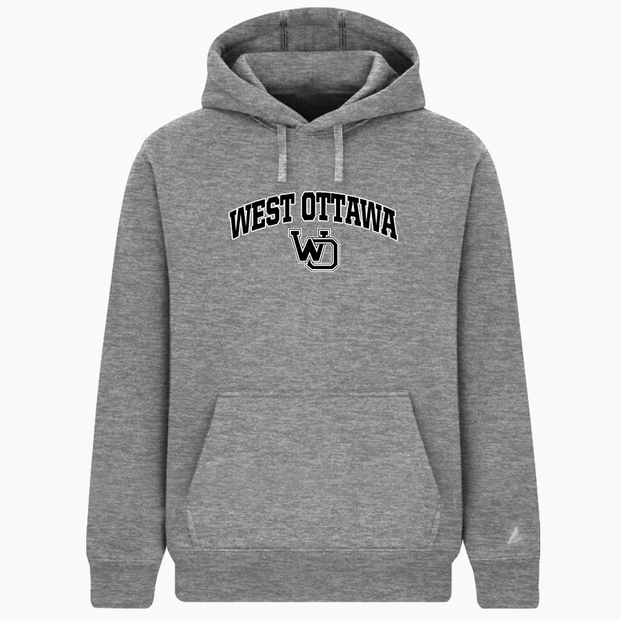 West Ottawa Panthers BSN SPORTS Men's Cotton Rich Fleece Hoodie