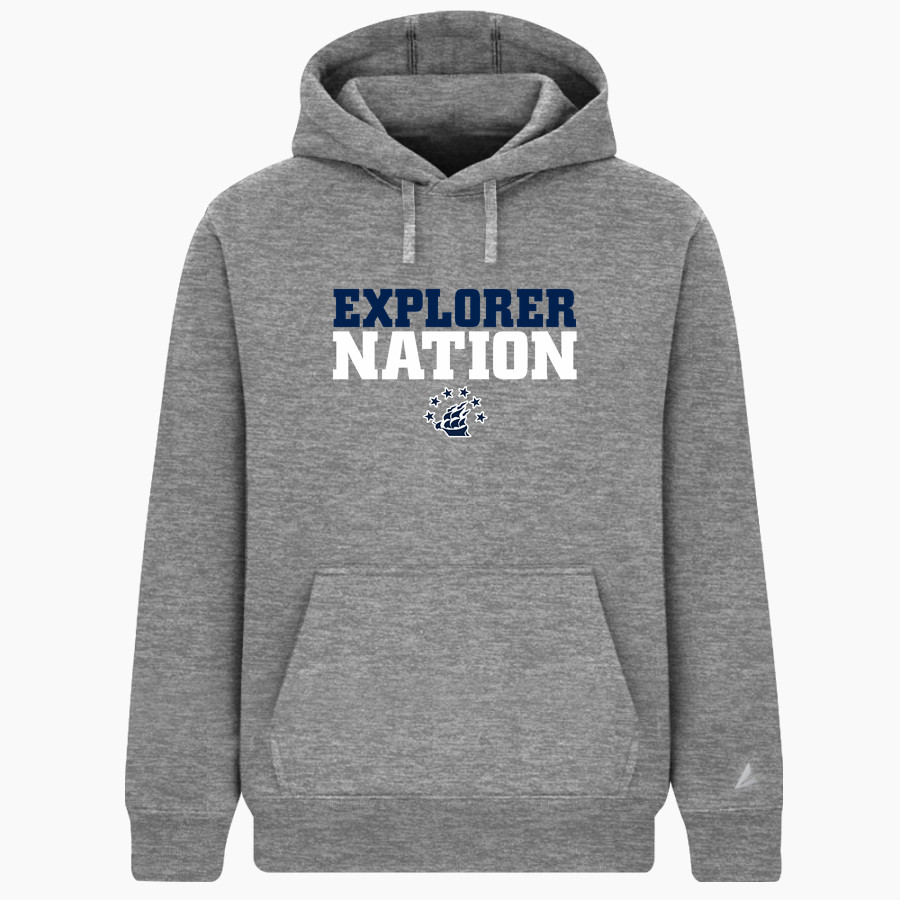 Hudson Explorers <span class="pdp-name-mascot">Hudson Explorers</span> BSN SPORTS Men's Cotton Rich Fleece Hoodie
