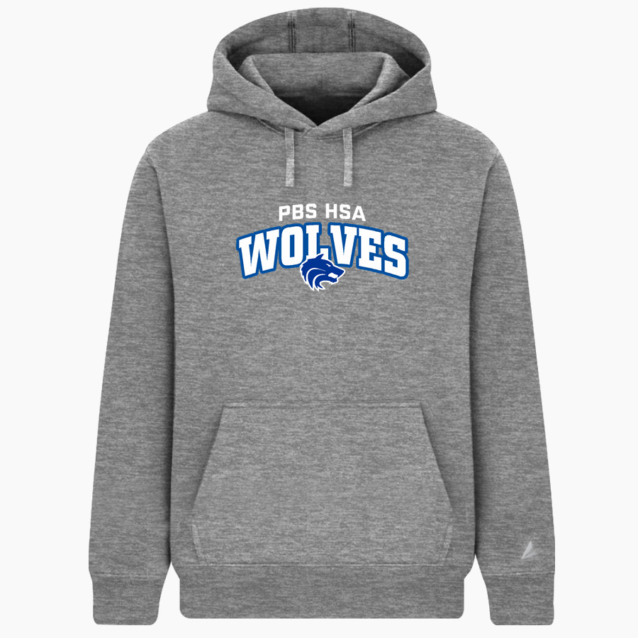 PBS HSA Wolves BSN SPORTS Men's Cotton Rich Fleece Hoodie