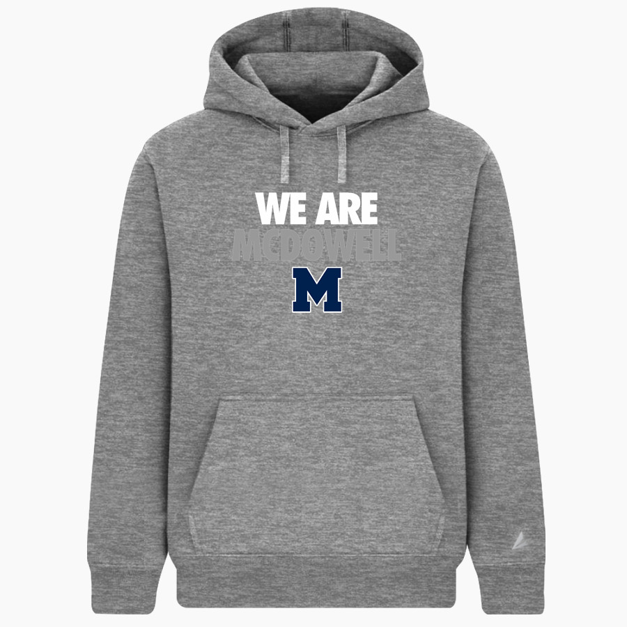 MCDOWELL HIGH SCHOOL TROJANS <span class="pdp-name-mascot">MCDOWELL TROJANS</span> BSN SPORTS Men's Cotton Rich Fleece Hoodie