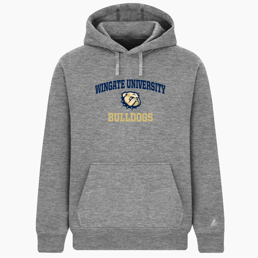 Wingate University Bulldogs BSN SPORTS Men's Cotton Rich Fleece Hoodie