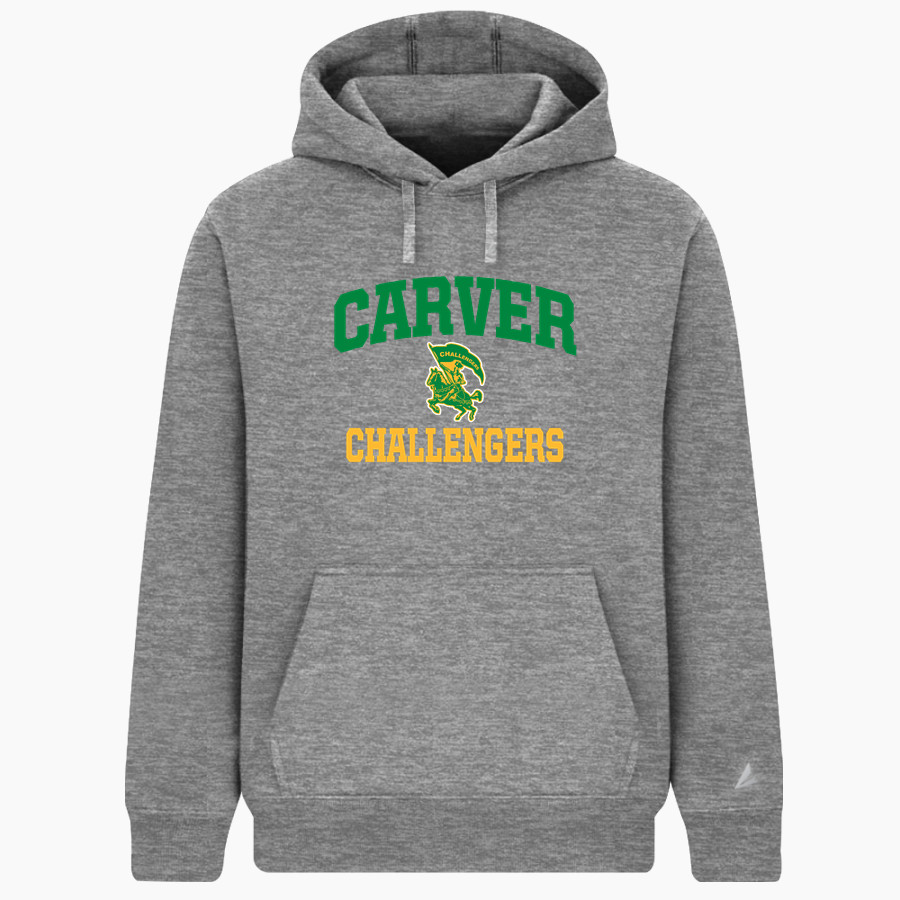 CARVER MILITARY ACADEMY CHALLENGERS <span class="pdp-name-mascot">CARVER CHALLENGERS</span> BSN SPORTS Men's Cotton Rich Fleece Hoodie
