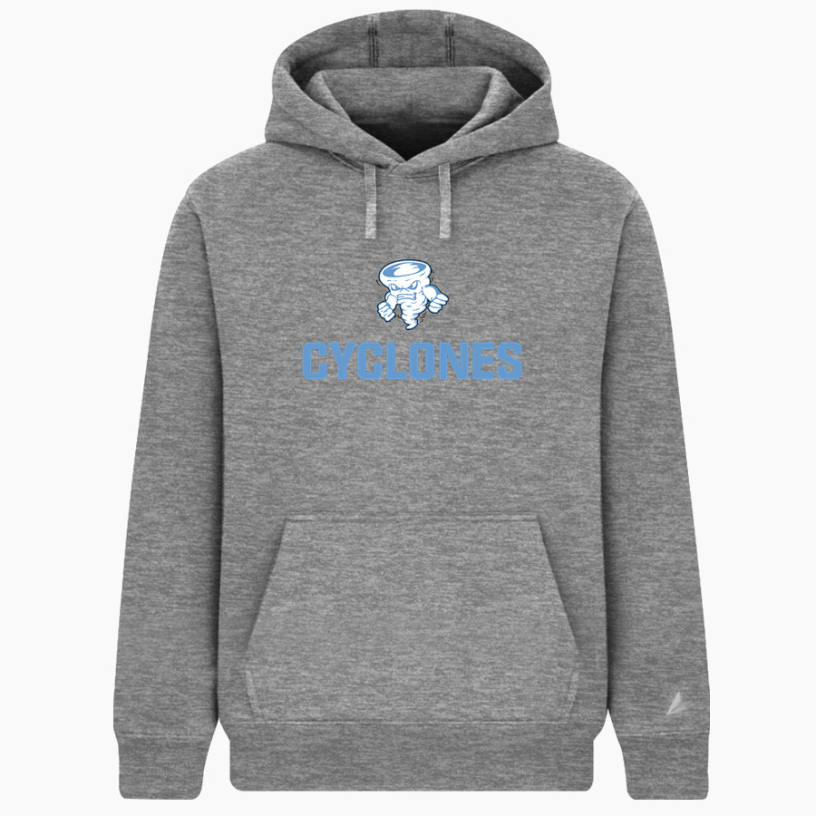 RIVERSIDE HIGH SCHOOL CYCLONES <span class="pdp-name-mascot">RIVERSIDE CYCLONES</span> BSN SPORTS Men's Cotton Rich Fleece Hoodie