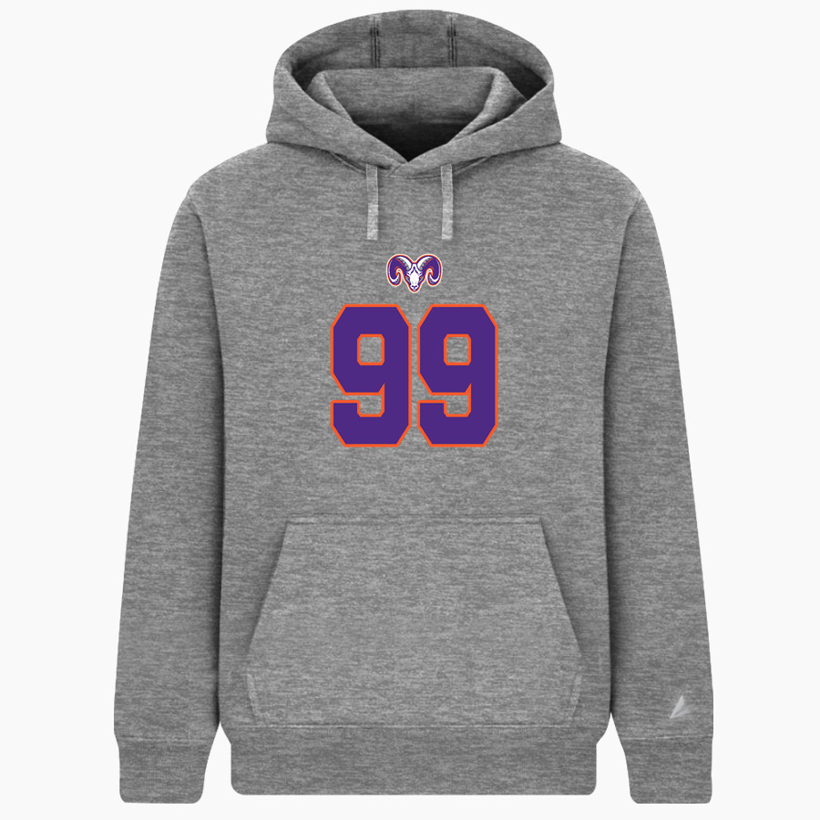 McDonough Rams <span class="pdp-name-mascot">McDonough Rams</span> BSN SPORTS Men's Cotton Rich Fleece Hoodie