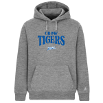 Crow Tigers <span class="pdp-name-mascot">Crow Middle School Tigers</span> BSN SPORTS Men's Cotton Rich Fleece Hoodie Front Thumbnail