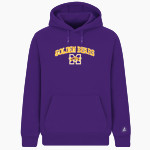 Miles Golden Bears BSN SPORTS Men's Cotton Rich Fleece Hoodie Front Thumbnail
