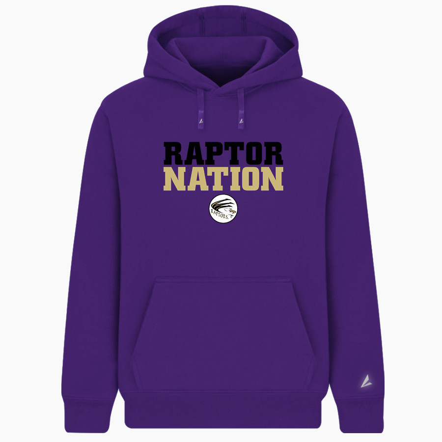 East Ridge Raptors BSN SPORTS Men's Cotton Rich Fleece Hoodie
