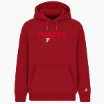 FISHERS HIGH SCHOOL TIGERS <span class="pdp-name-mascot">FISHERS TIGERS</span> BSN SPORTS Men's Cotton Rich Fleece Hoodie Front Thumbnail