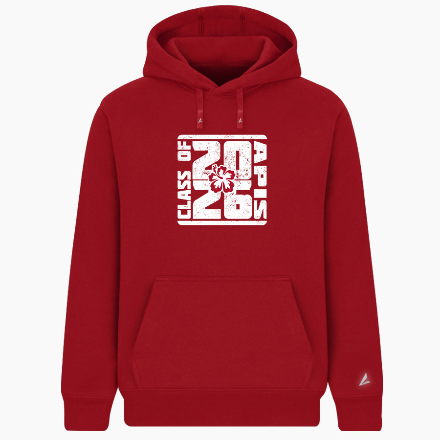 APIS Hawks BSN SPORTS Men's Cotton Rich Fleece Hoodie