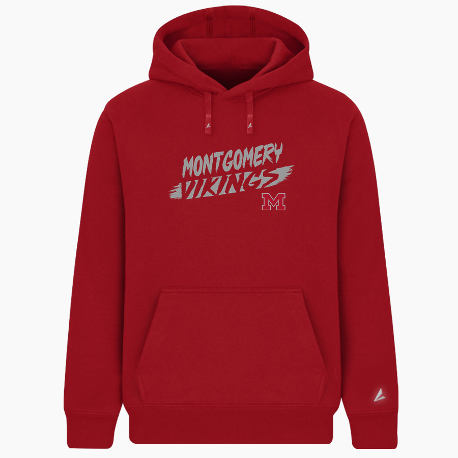 Montgomery Vikings BSN SPORTS Men's Cotton Rich Fleece Hoodie