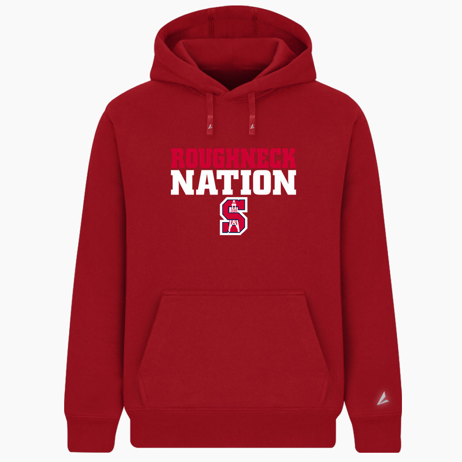 SUNDOWN HIGH SCHOOL ROUGHNECKS <span class="pdp-name-mascot">SUNDOWN ROUGHNECKS</span> BSN SPORTS Men's Cotton Rich Fleece Hoodie