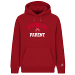 Imperial Tigers <span class="pdp-name-mascot">Imperial Tigers</span> BSN SPORTS Men's Cotton Rich Fleece Hoodie Front Thumbnail