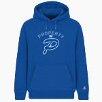 PALISADES CHARTER HIGH SCHOOL DOLPHINS <span class="pdp-name-mascot">PALISADES DOLPHINS</span> BSN SPORTS Men's Cotton Rich Fleece Hoodie Front Thumbnail